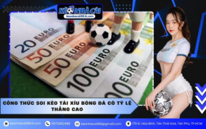 Công thức soi kèo Tài Xỉu bóng đá có tỷ lệ thắng cao